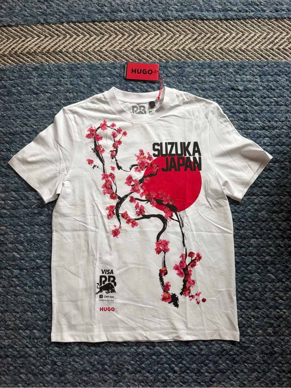 Visa Cash App Racing Bulls Suzuka Japan GX 2025 limited edition Hugo t-shirt